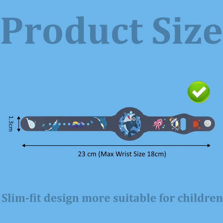 Soft silicone, unicorn, children's bracelet.