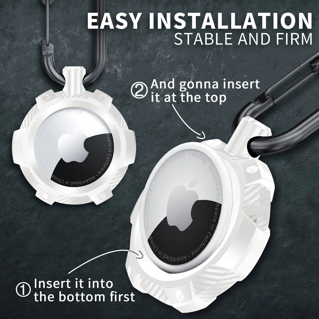 Secure Clip on Holder for Air Tag