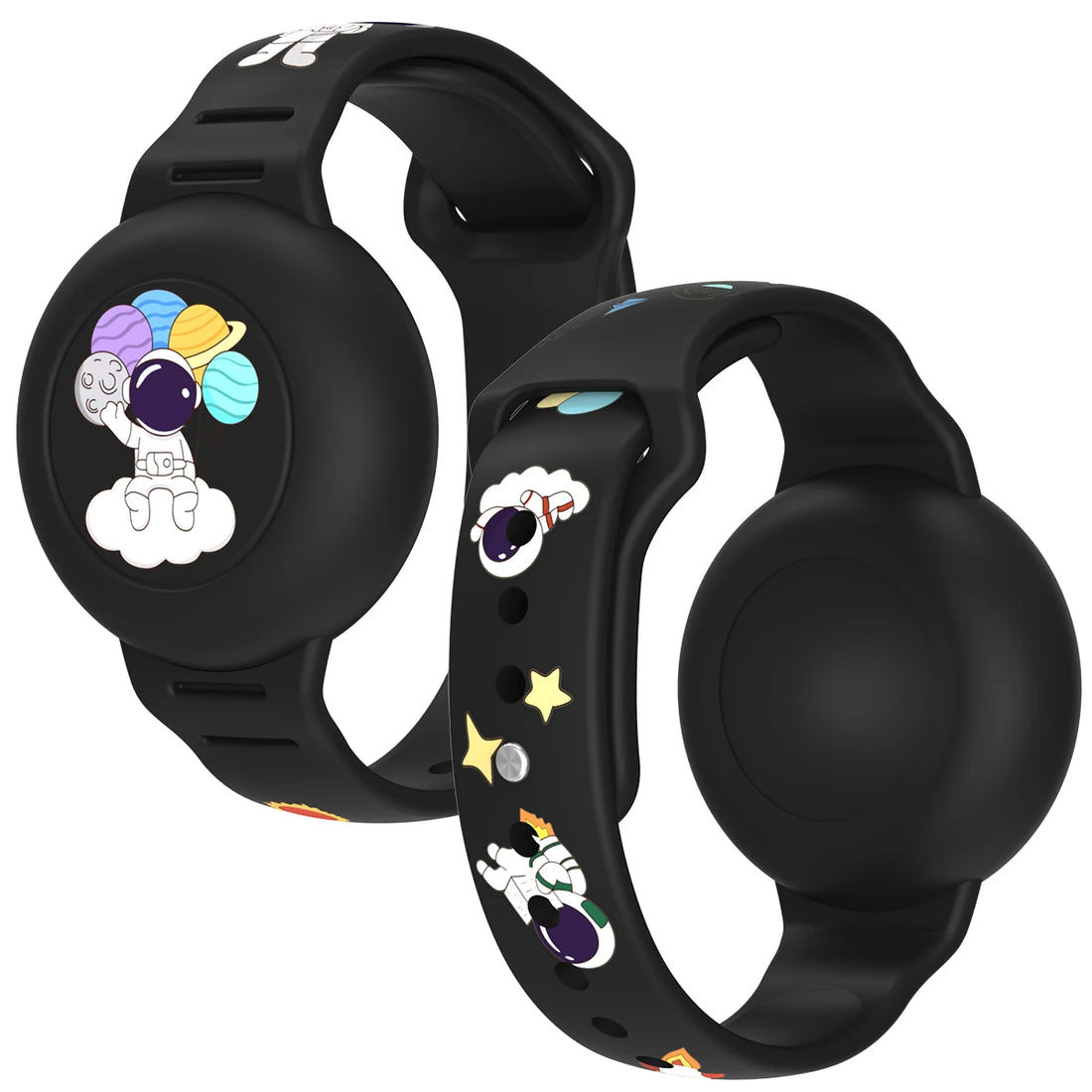 Soft silicone, children's Air Tag bracelet.