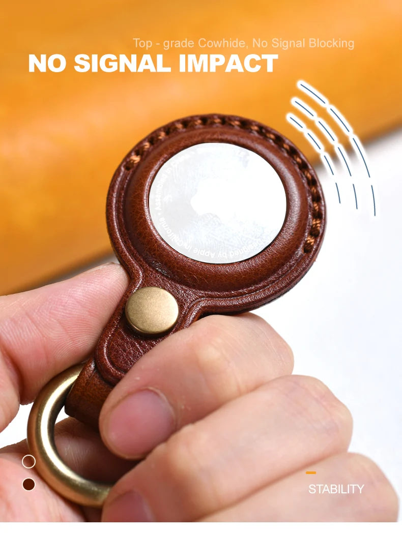 Air Tag Leather case