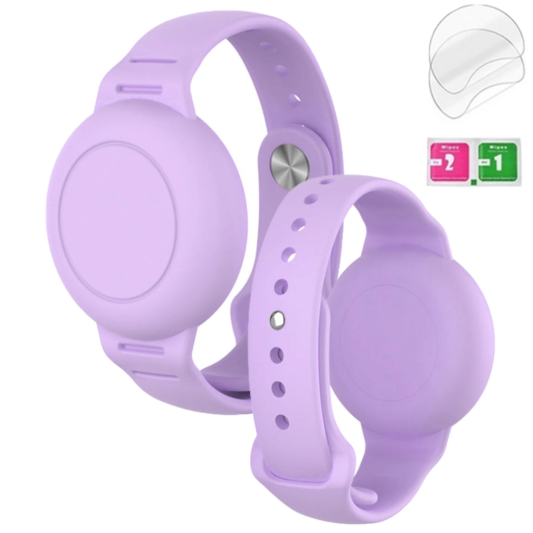 Soft silicone, children's Air Tag bracelet.