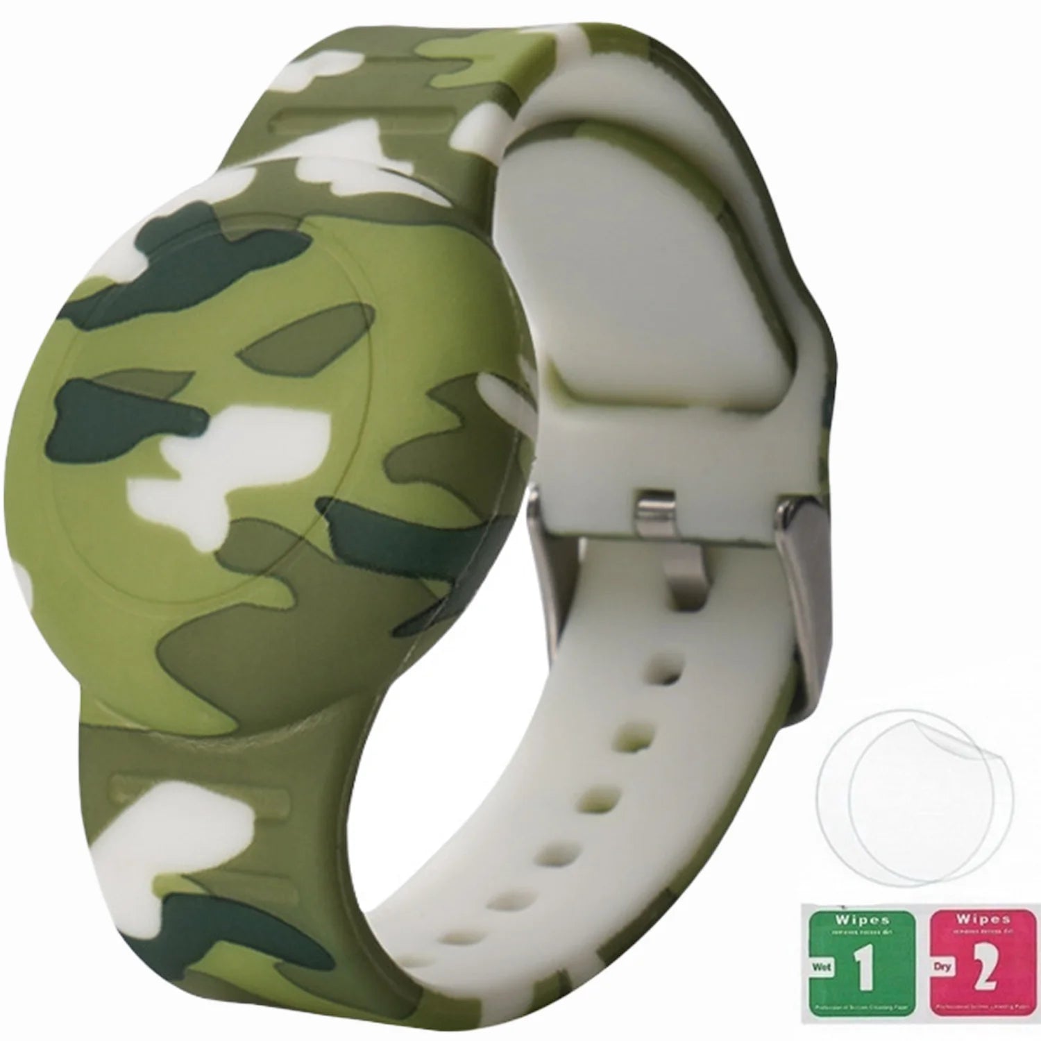 Soft silicone, children's Air Tag bracelet.