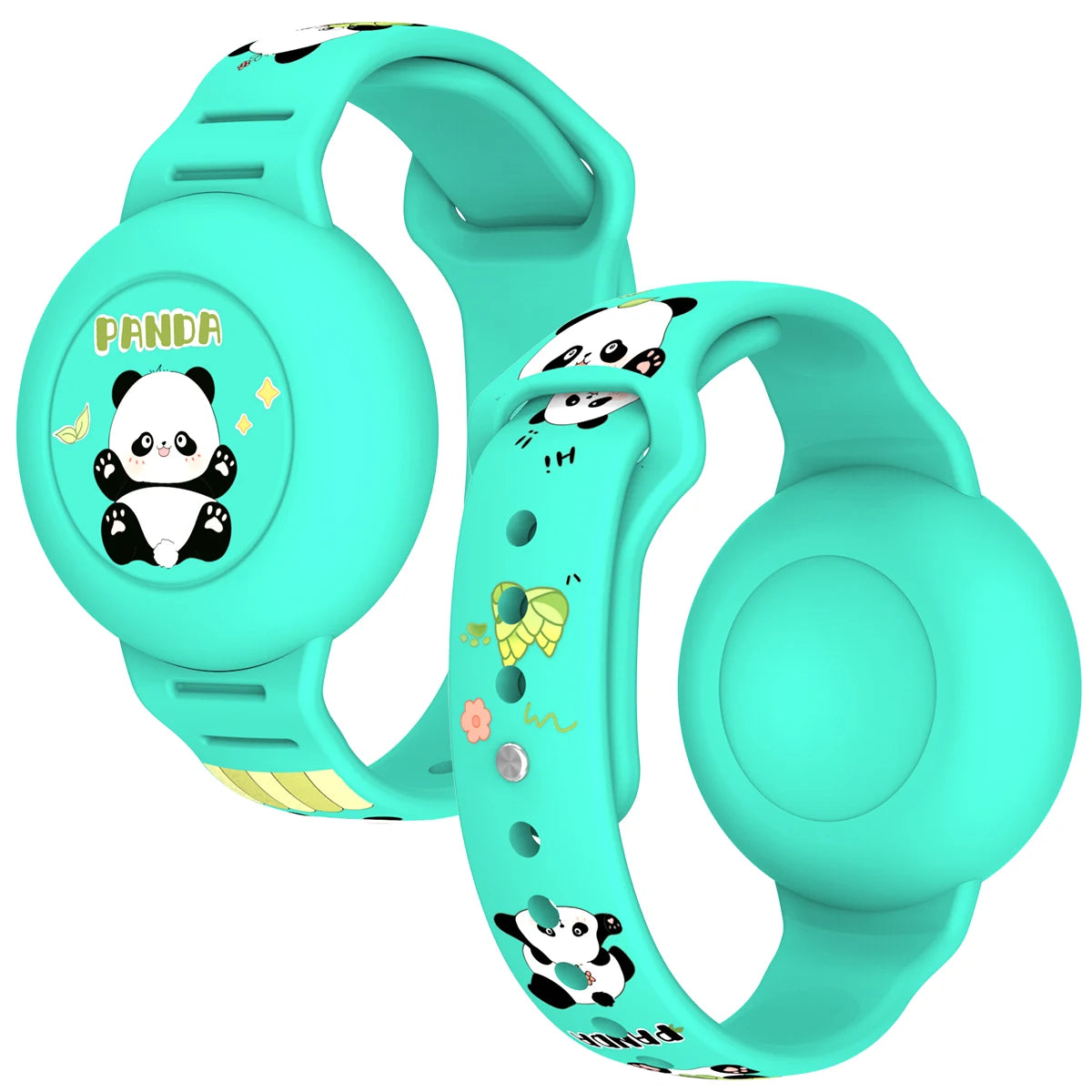 Soft silicone, children's Air Tag bracelet.