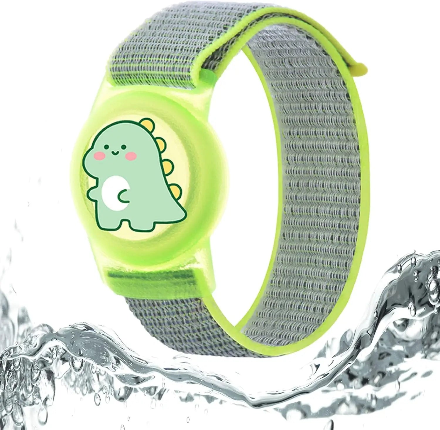Soft silicone, children's Air Tag bracelet.