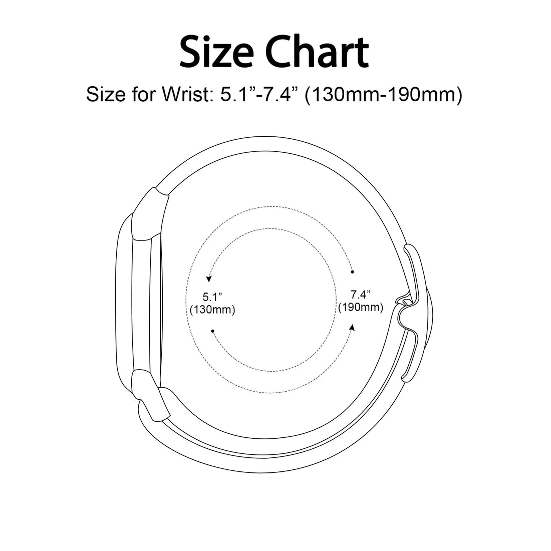 Braided children's wristband for AirTag