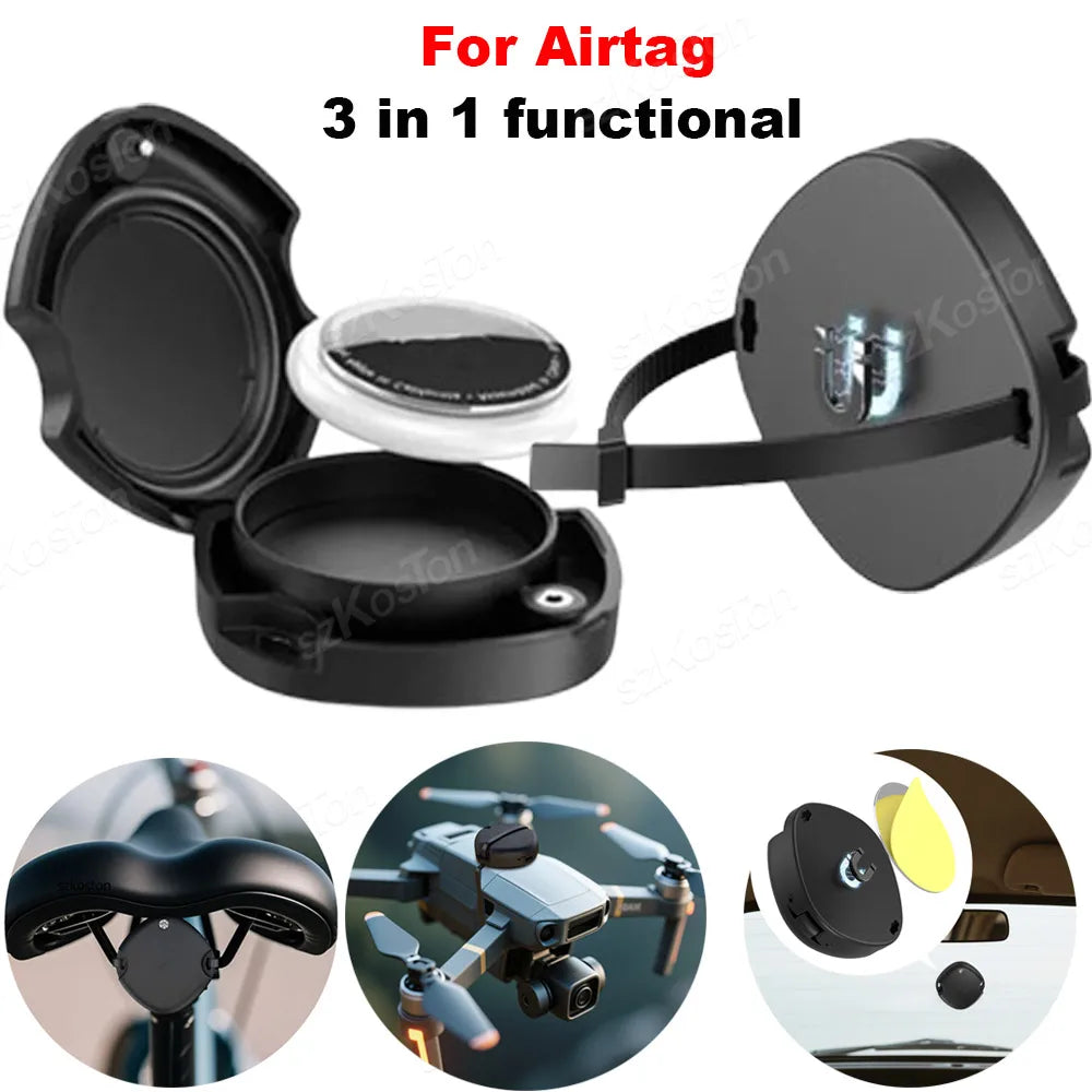 3 in 1 Airtag Equipment Case