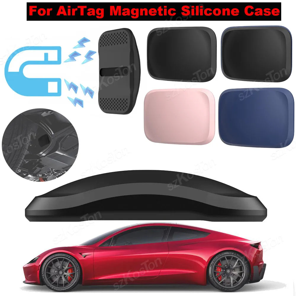 Rectangular Magnetic Airtag Case