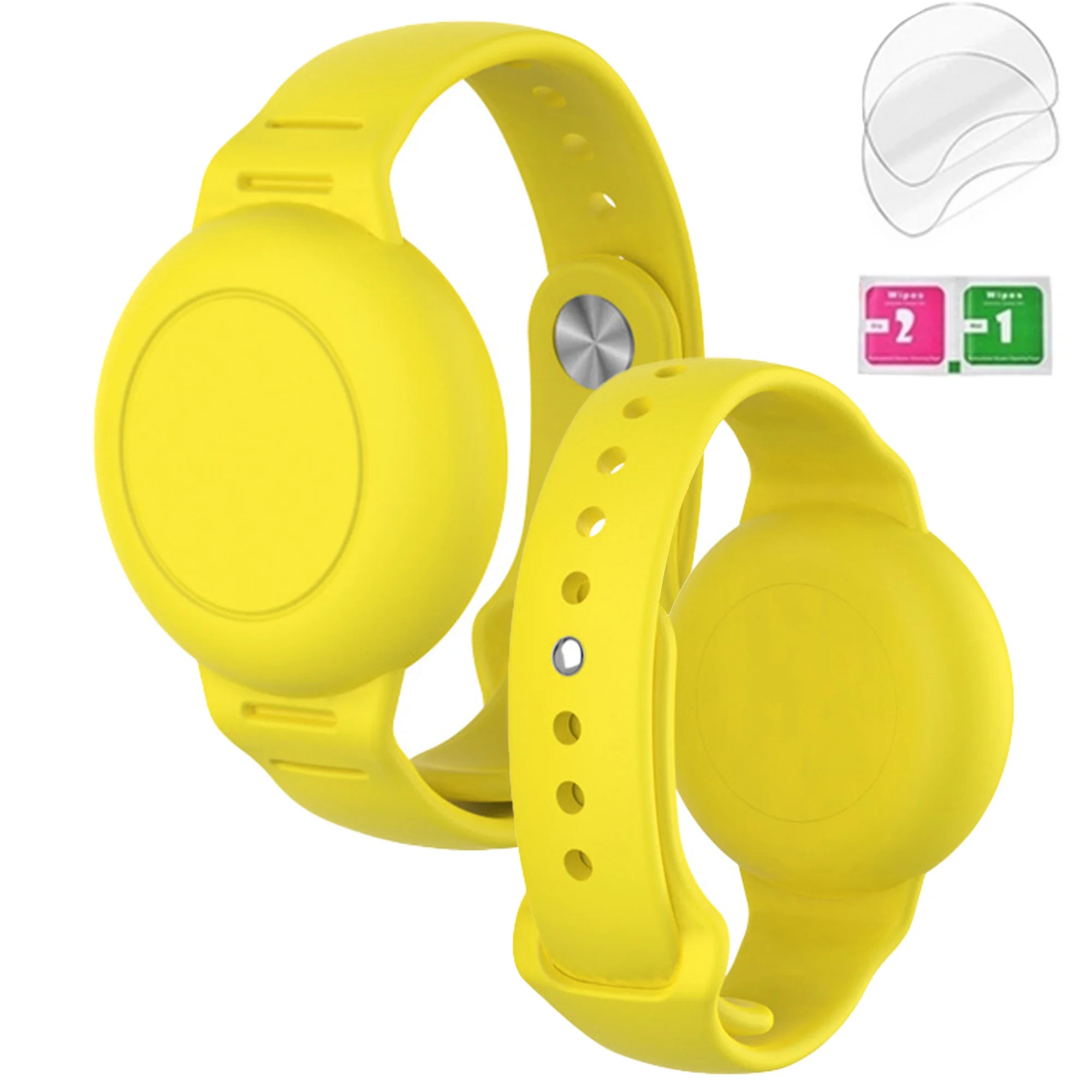 Soft silicone, children's Air Tag bracelet.