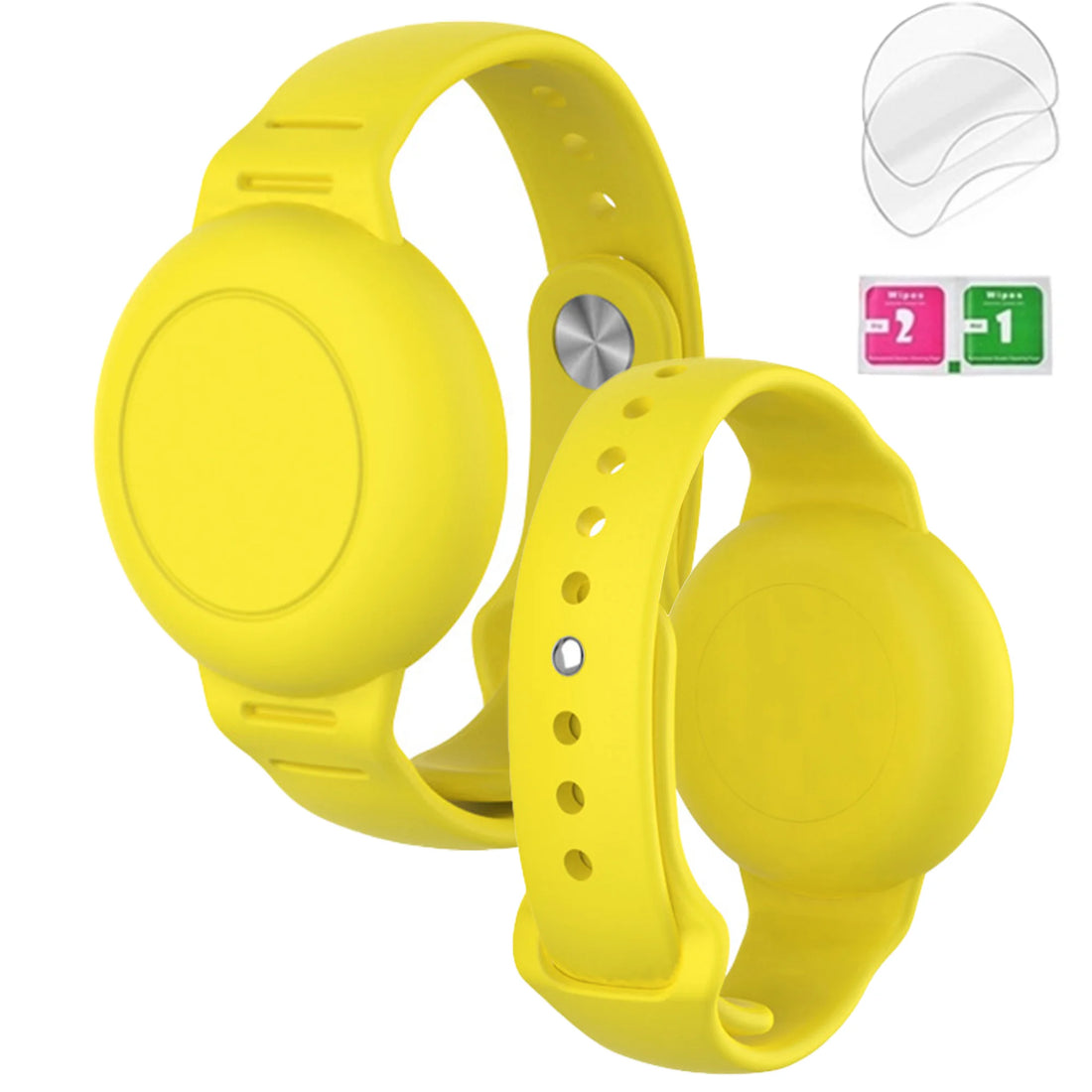 Soft silicone, children's Air Tag bracelet.