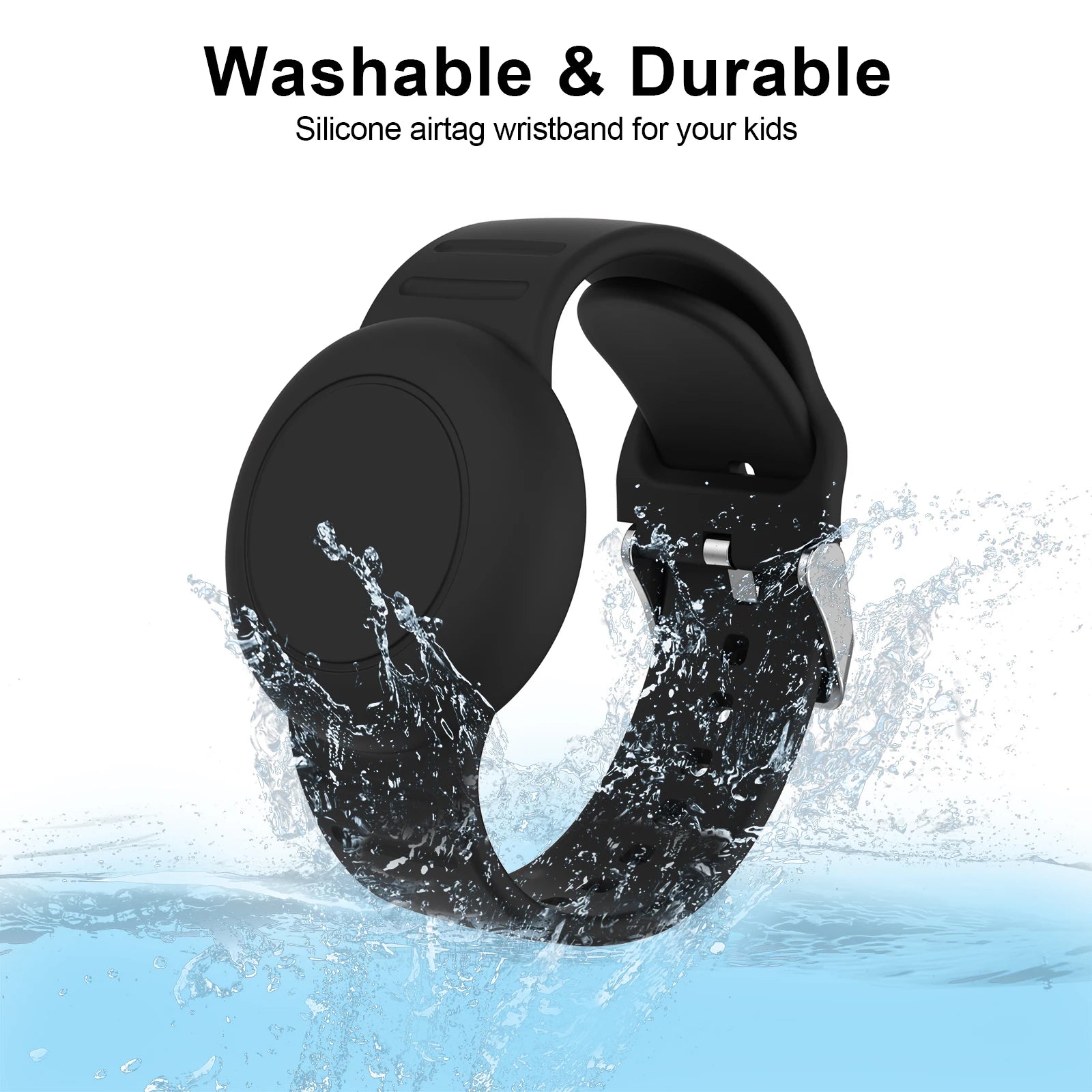 Waterproof children's wristband - multiple colours