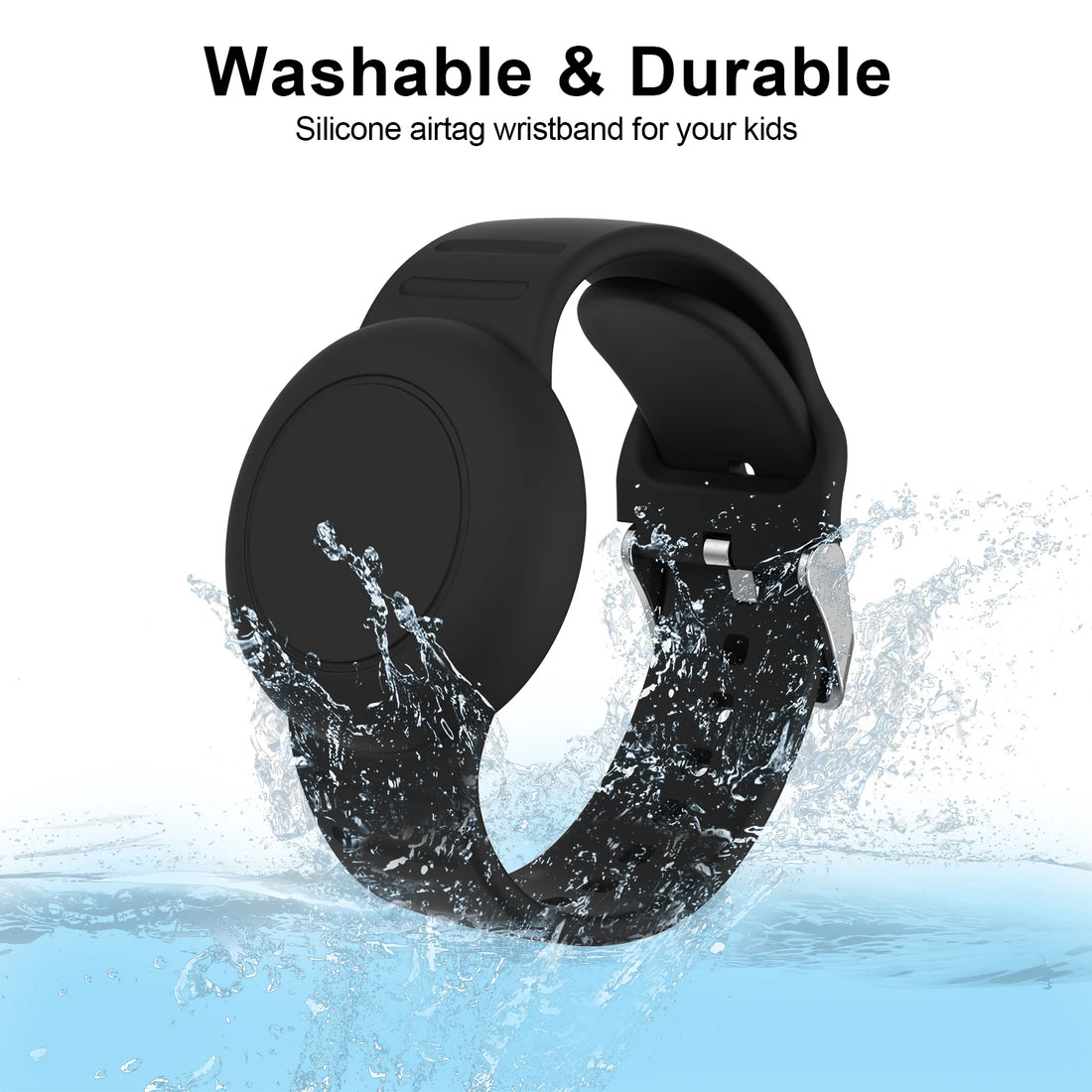 Waterproof children's wristband - multiple colours