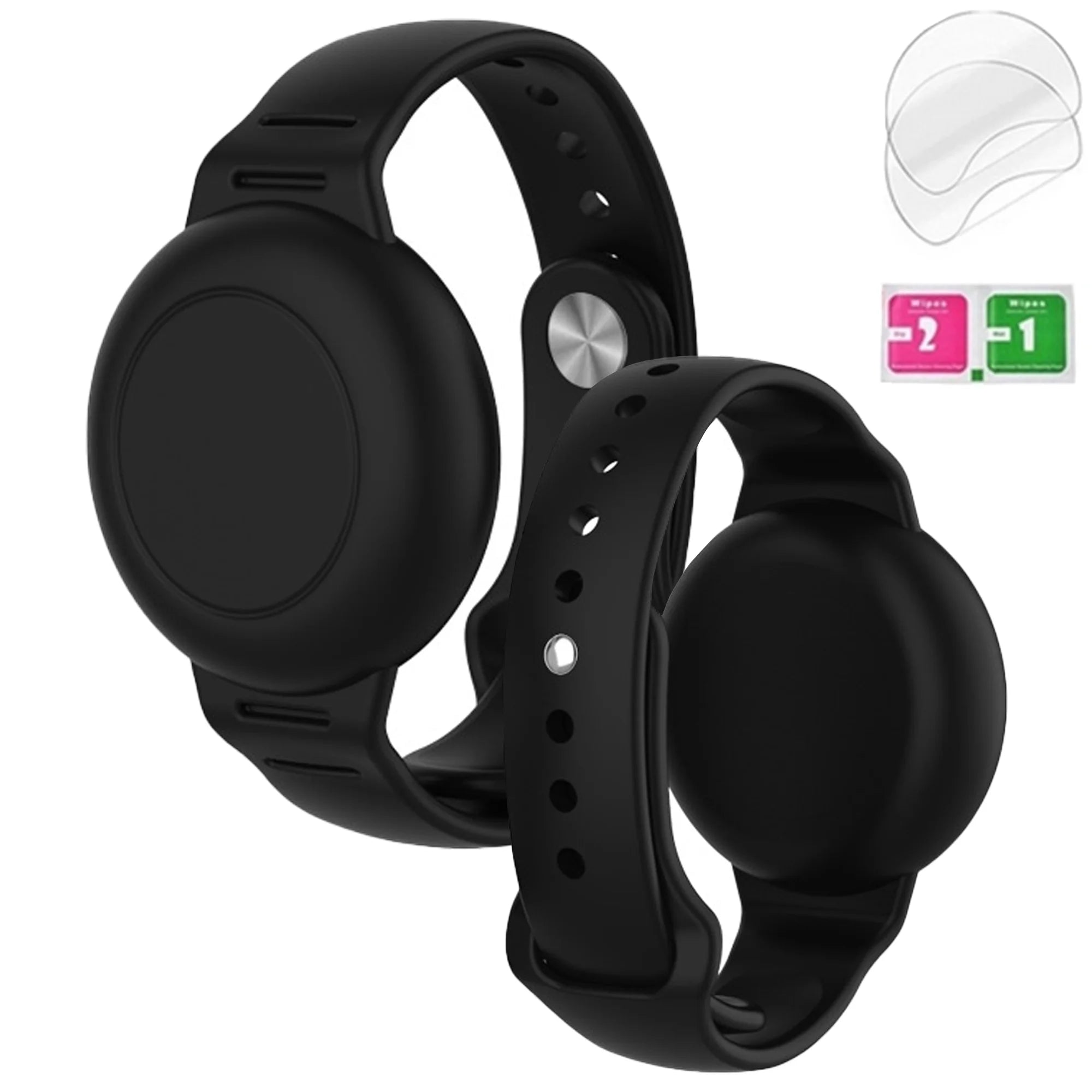 Soft silicone, children's Air Tag bracelet.