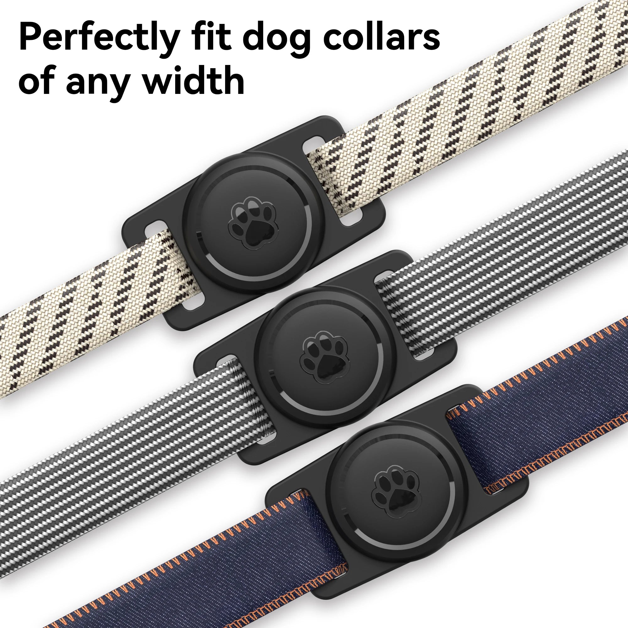 Waterproof AirTag holder for pet collars