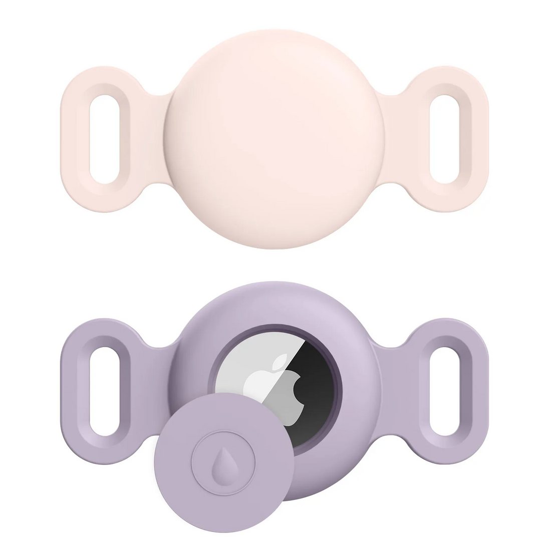 Silicone Air tag holder for existing Dog Collars.