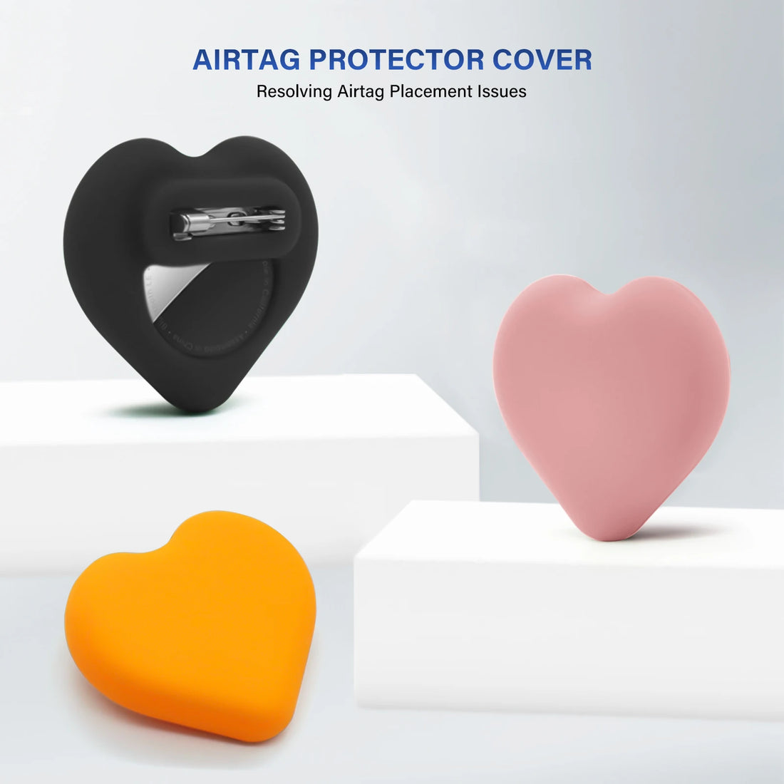 Pin On Heart Shaped Airtag button