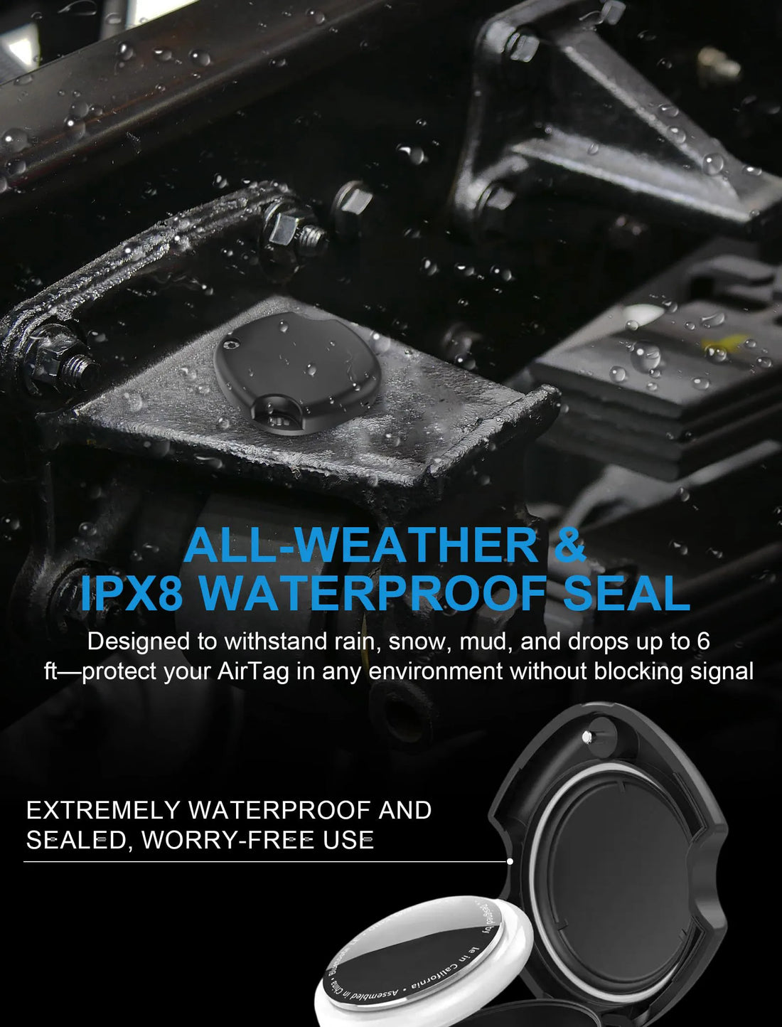 3 in 1 Airtag Equipment Case