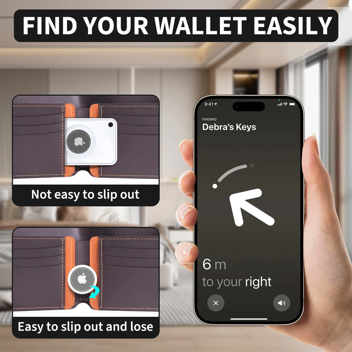 Thin Card Size Protective Case for Air tag Holder.